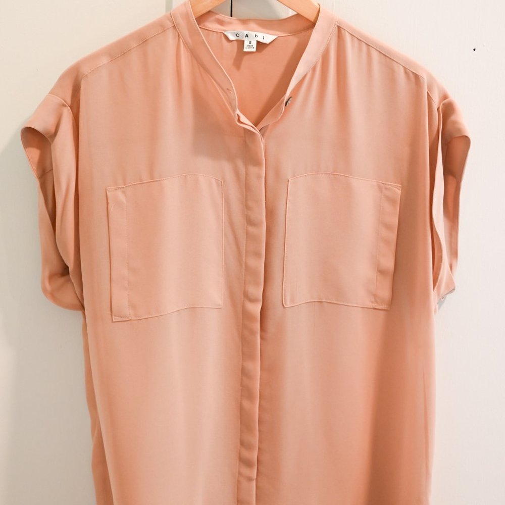 CABi Blush Colored Blouse